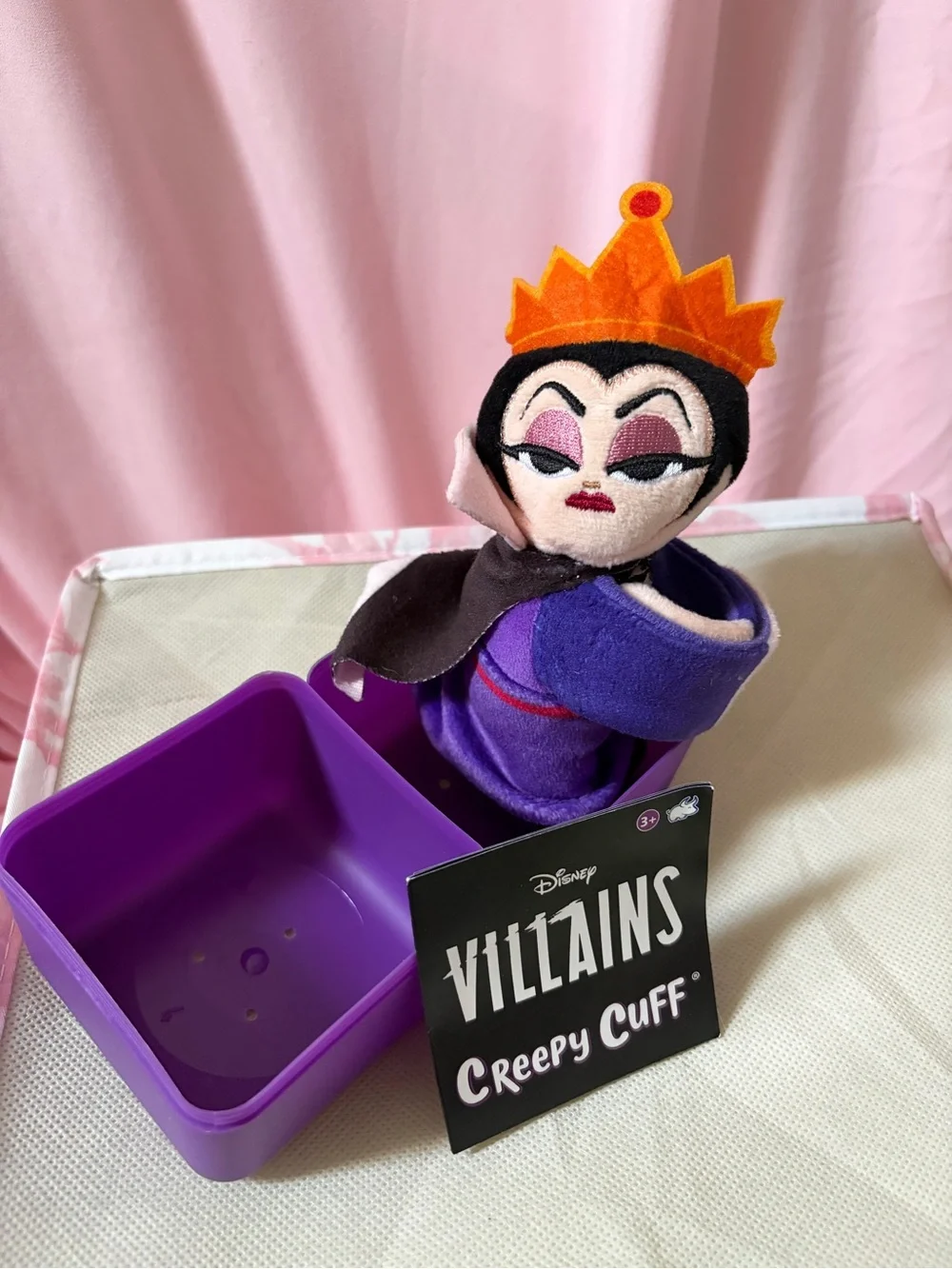 NEW Disney Evil Queen Cutie Cuff Plush Toy